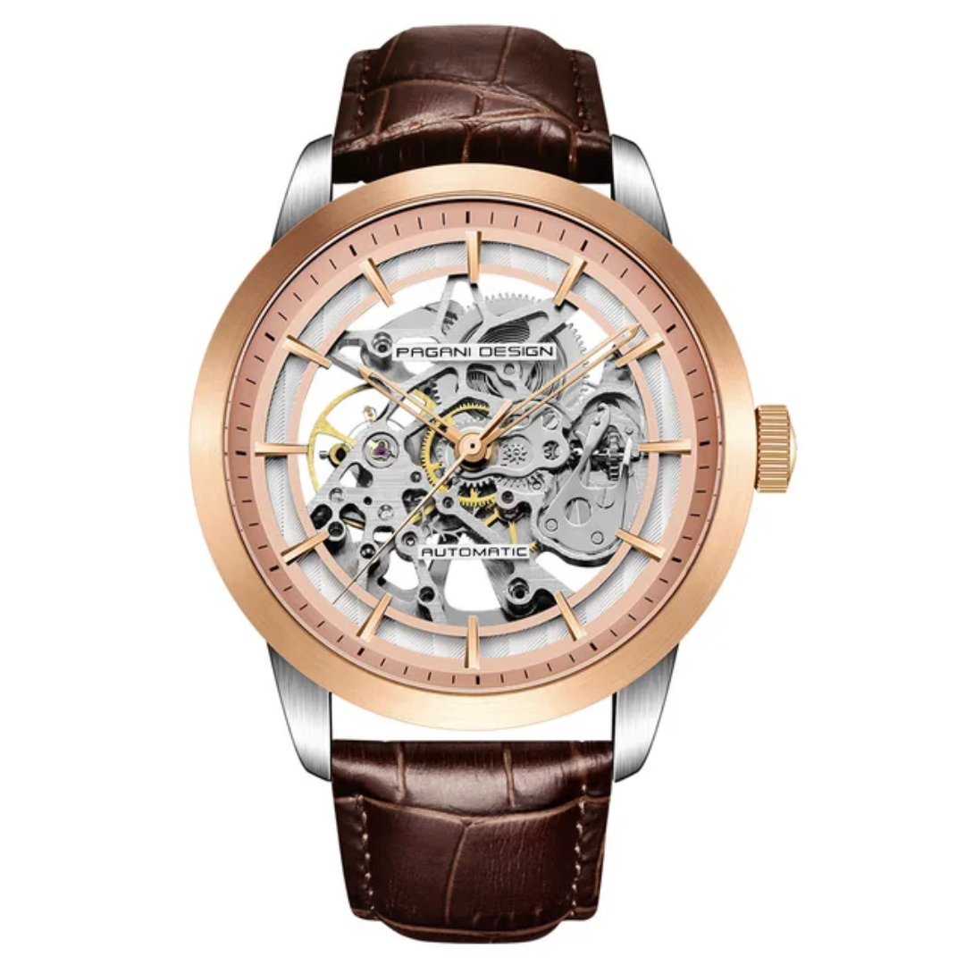 Reloj Pagani Design PD-1638 mecánico hombre clásico esfera 43mm