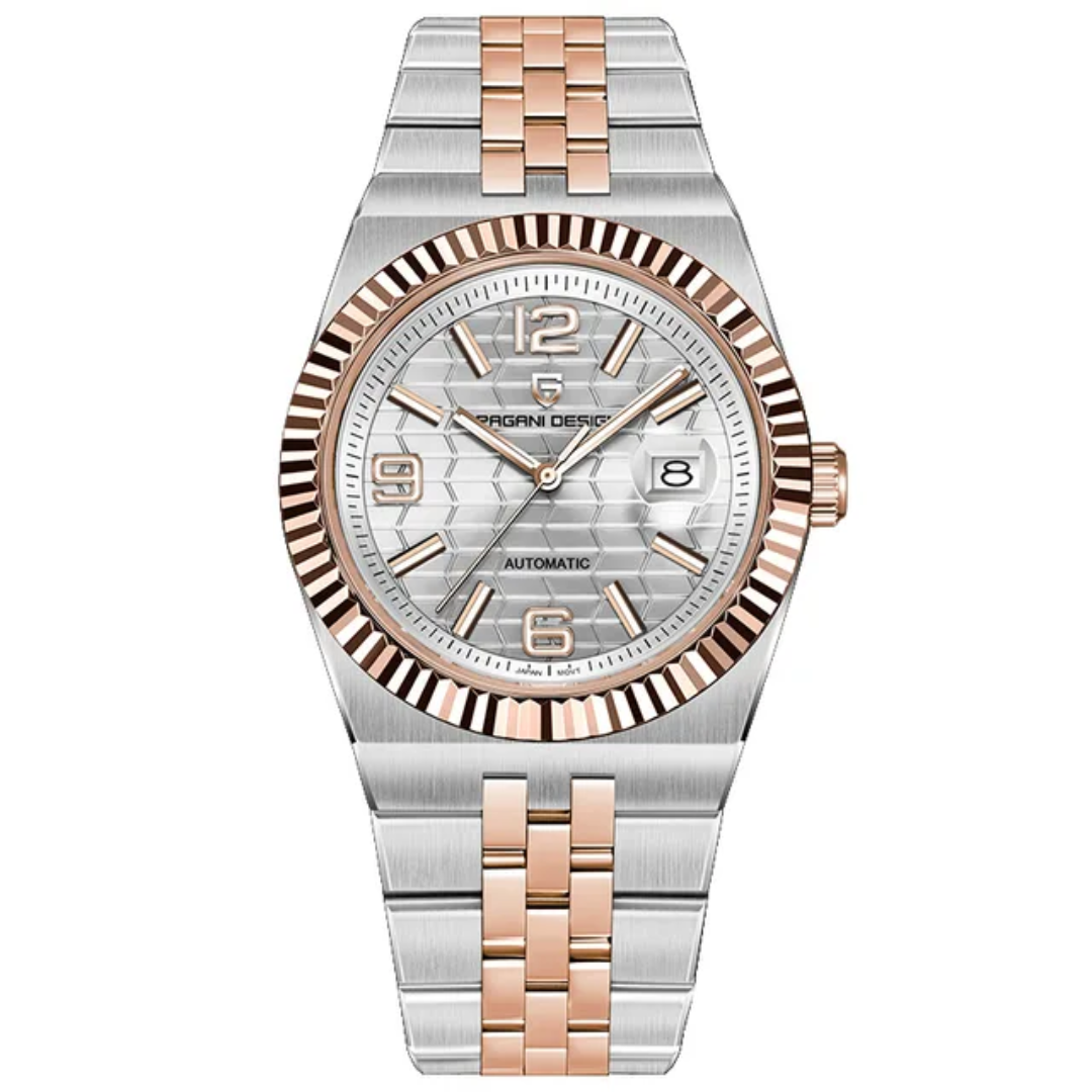 Pagani Design PD-YS027 – Men's Miyota 8215 Automatic Watch | Sapphire Crystal and Stainless Steel