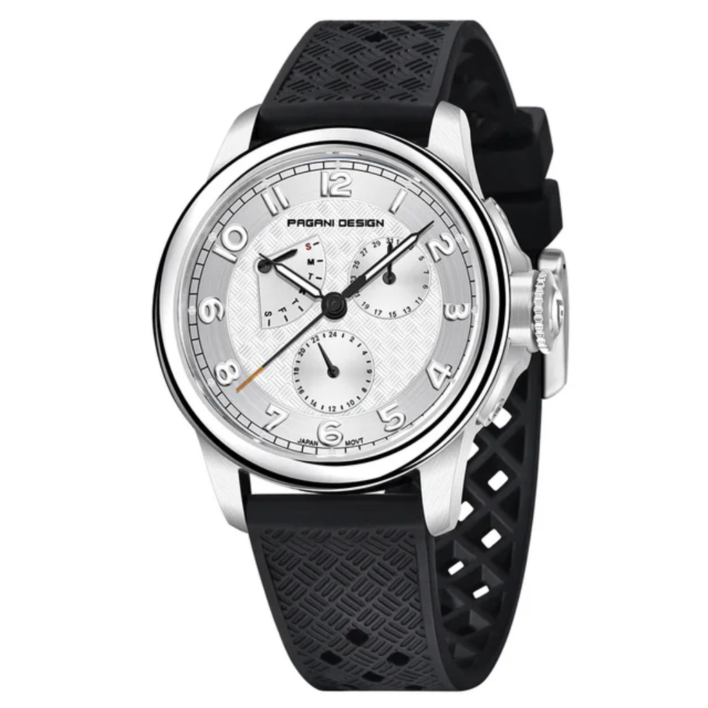 eloj Pagani Design PD-1780 cronógrafo cuarzo hombre con cristal de zafiro