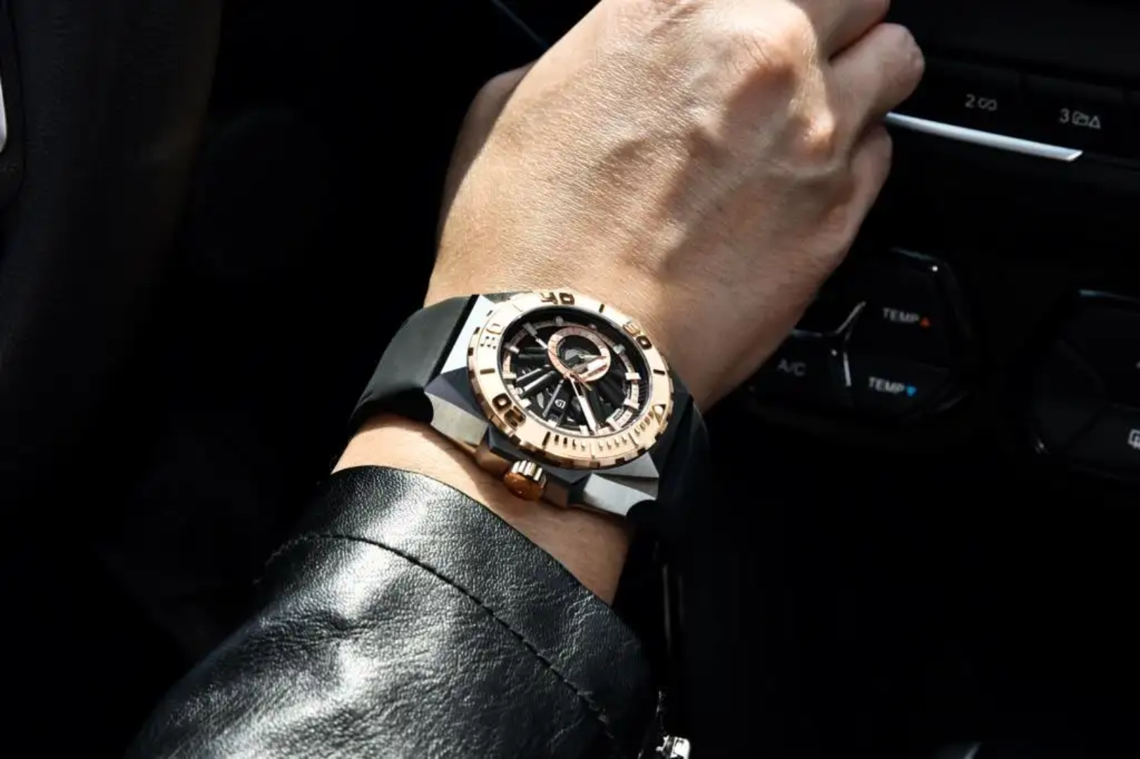 Pagani Design PD-YS007 – Reloj Automático Miyota Gran Esfera para Hombre | Cristal de Zafiro 47,5mm y 10 Bar