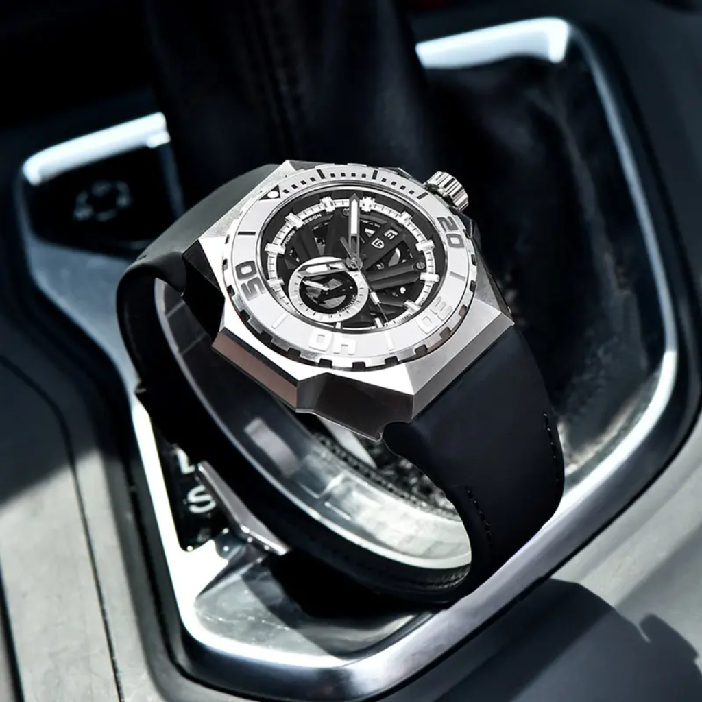 Pagani Design PD-YS007 – Reloj Automático Miyota Gran Esfera para Hombre | Cristal de Zafiro 47,5mm y 10 Bar