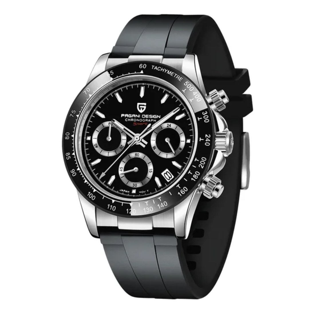 Reloj Pagani Design PD-1664 deportivo hombre SEIKO VK63 con cristal de zafiro