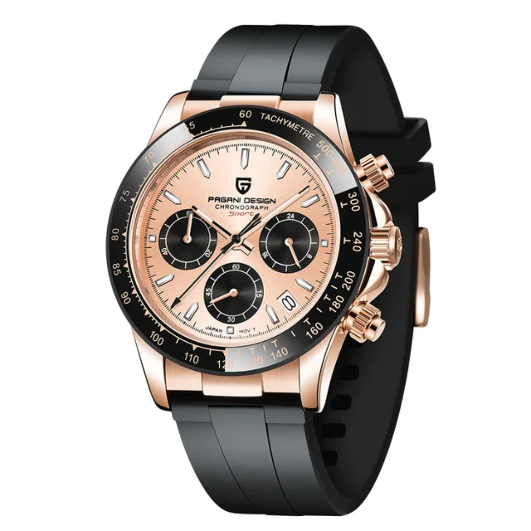 Reloj Pagani Design PD-1664 deportivo hombre SEIKO VK63 con cristal de zafiro