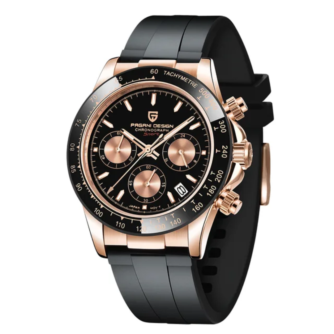 Reloj Pagani Design PD-1664 deportivo hombre SEIKO VK63 con cristal de zafiro