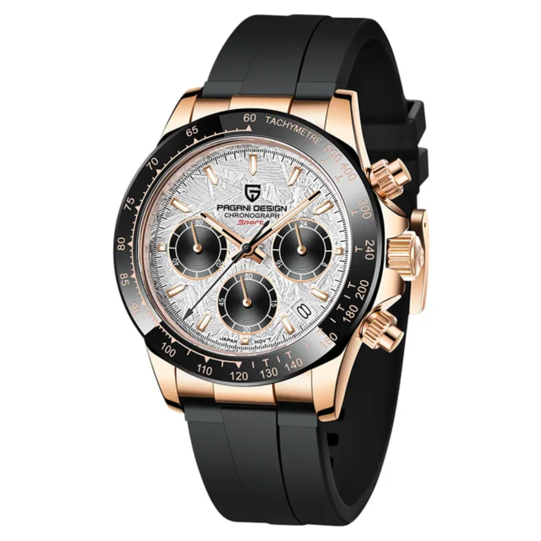 Reloj Pagani Design PD-1664 deportivo hombre SEIKO VK63 con cristal de zafiro