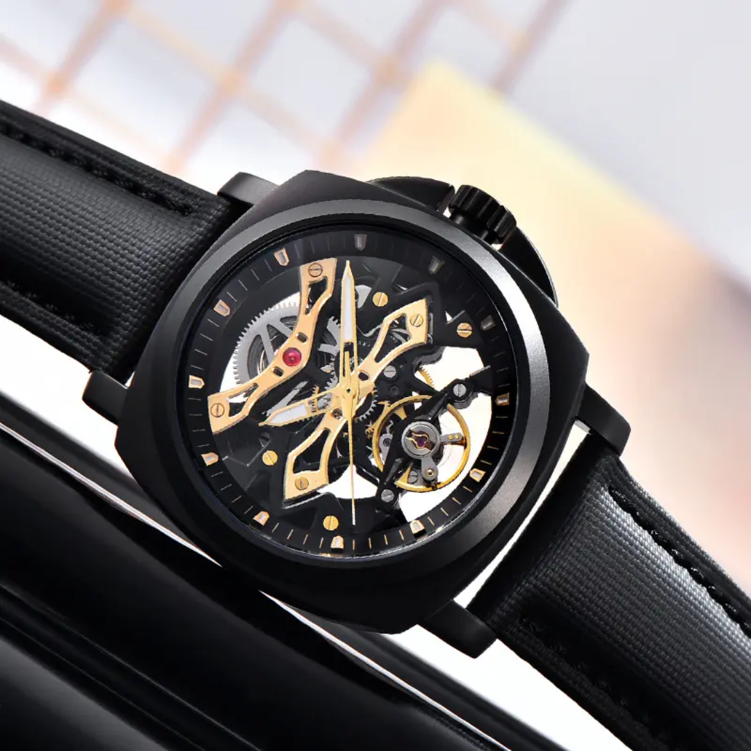 Reloj automático Pagani Design PD-YS017 skeleton con cristal de zafiro 