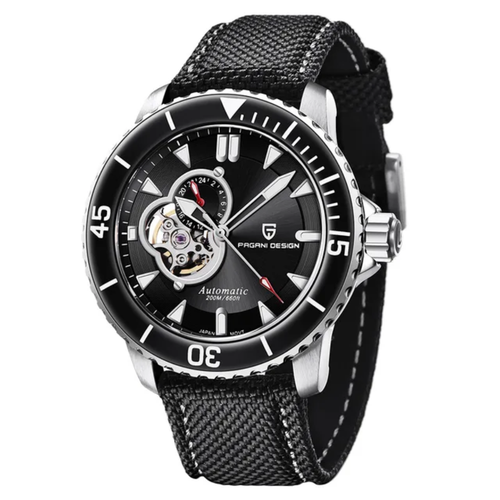 Pagani Design PD-1674 – Reloj Automático Seiko NH39A para Hombre | Cristal de Zafiro y Correa NATO 44mm