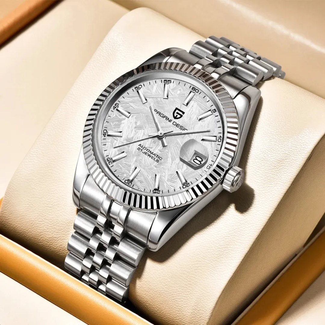 Pagani Design PD-1645 – Reloj Automático Seiko para Hombre | Cristal de Zafiro y Acero Inoxidable 42mm