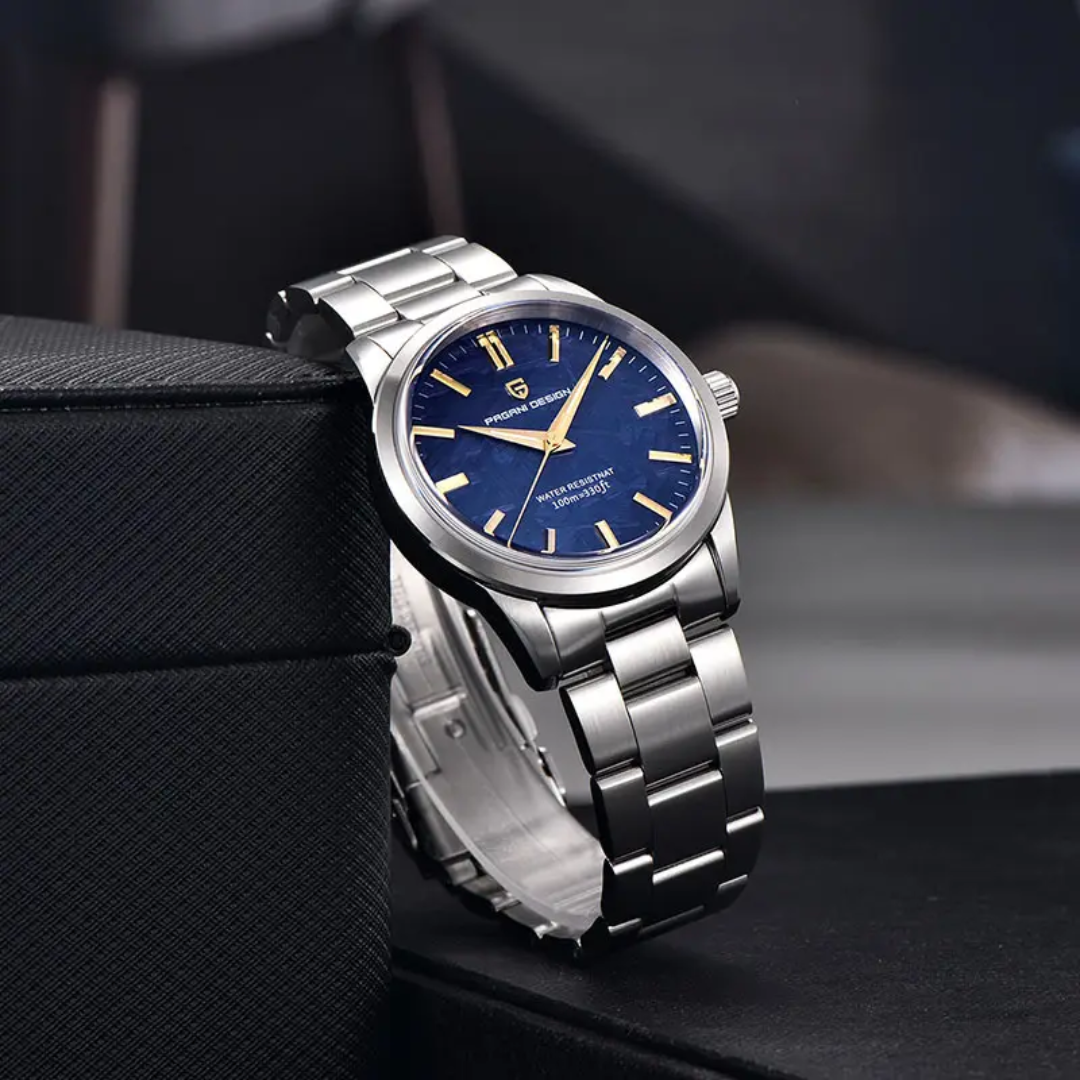 Pagani Design PD-1734 – Men's Quartz Watch | Sapphire Crystal, Stainless Steel, and 10 Bar