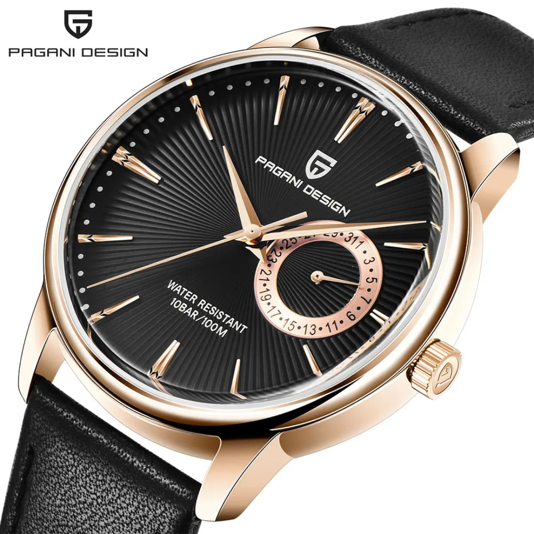 Pagani Design PD-1654 – Reloj de Cuarzo Deportivo para Hombre | Acero Inoxidable y Resistencia 10 Bar