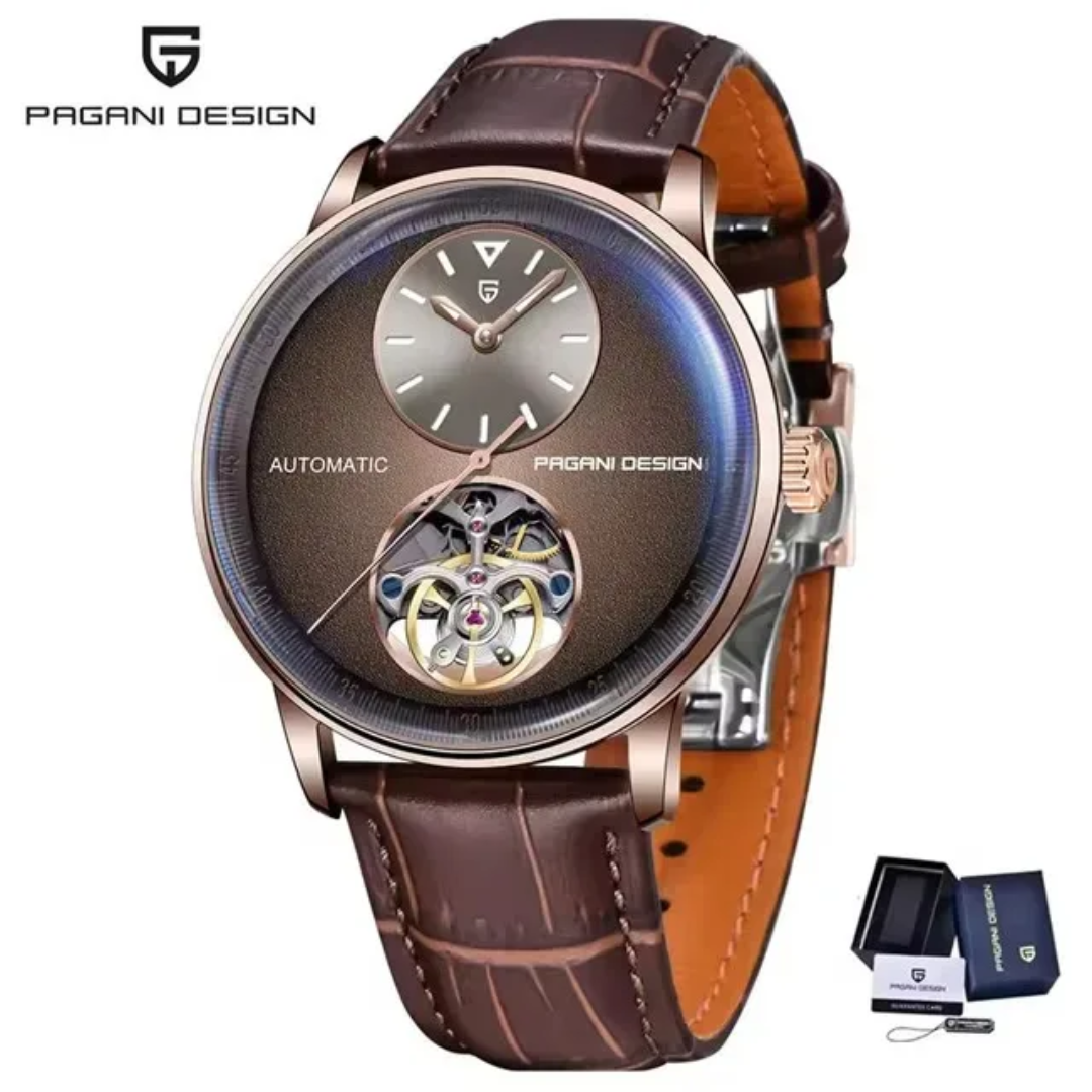 Pagani Design PD-1796 – Men's Automatic Open Heart Watch | Sapphire Crystal and Stainless Steel