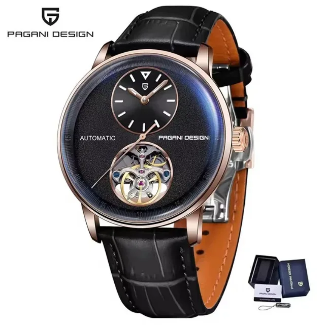 Pagani Design PD-1796 – Men's Automatic Open Heart Watch | Sapphire Crystal and Stainless Steel