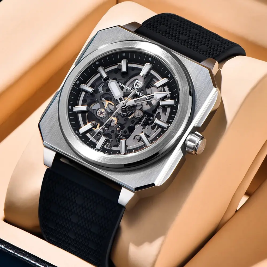 Pagani Design PD-1791 – Reloj Automático con Tourbillon para Hombre | Zafiro, 48mm y 5 Bar