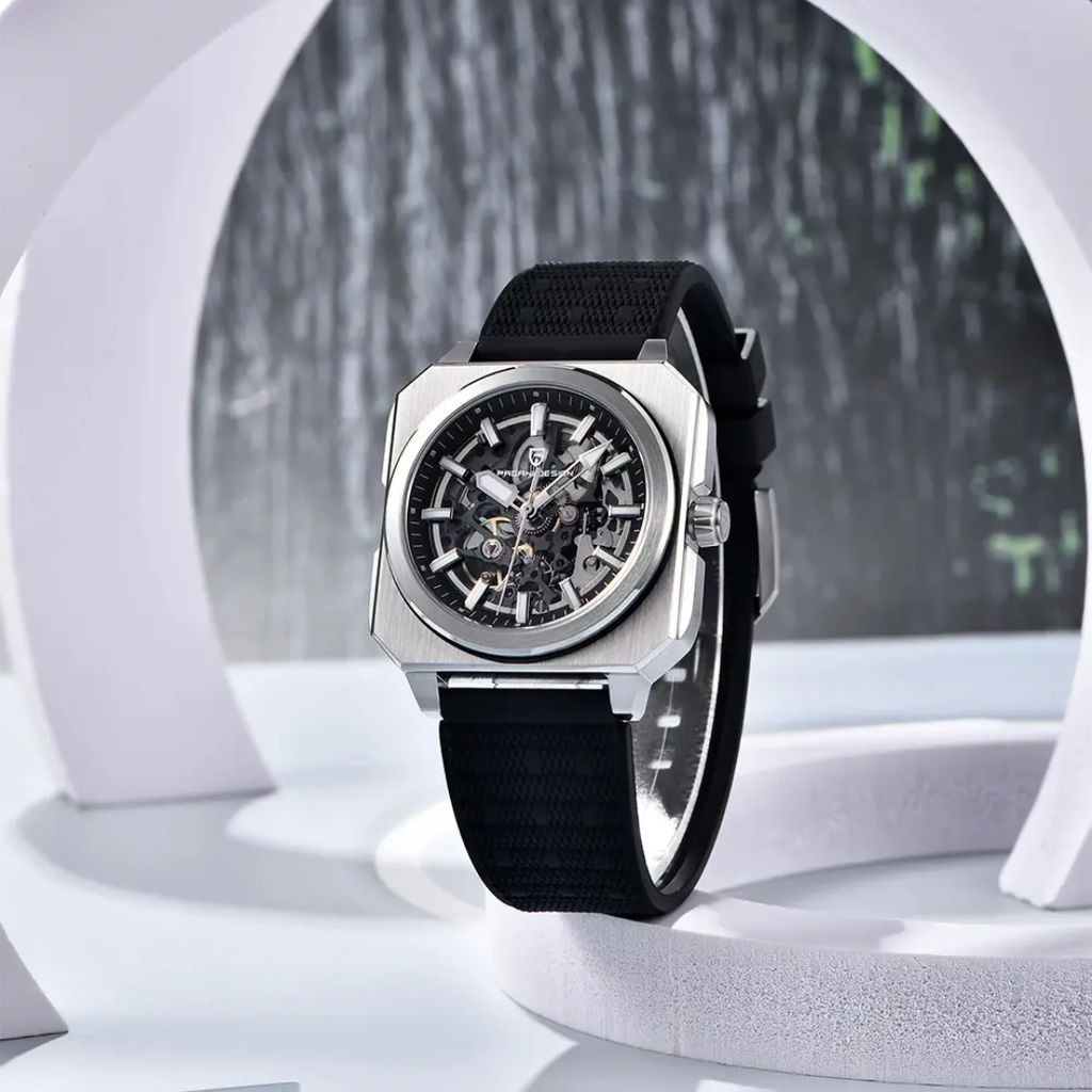 Pagani Design PD-1791 – Reloj Automático con Tourbillon para Hombre | Zafiro, 48mm y 5 Bar
