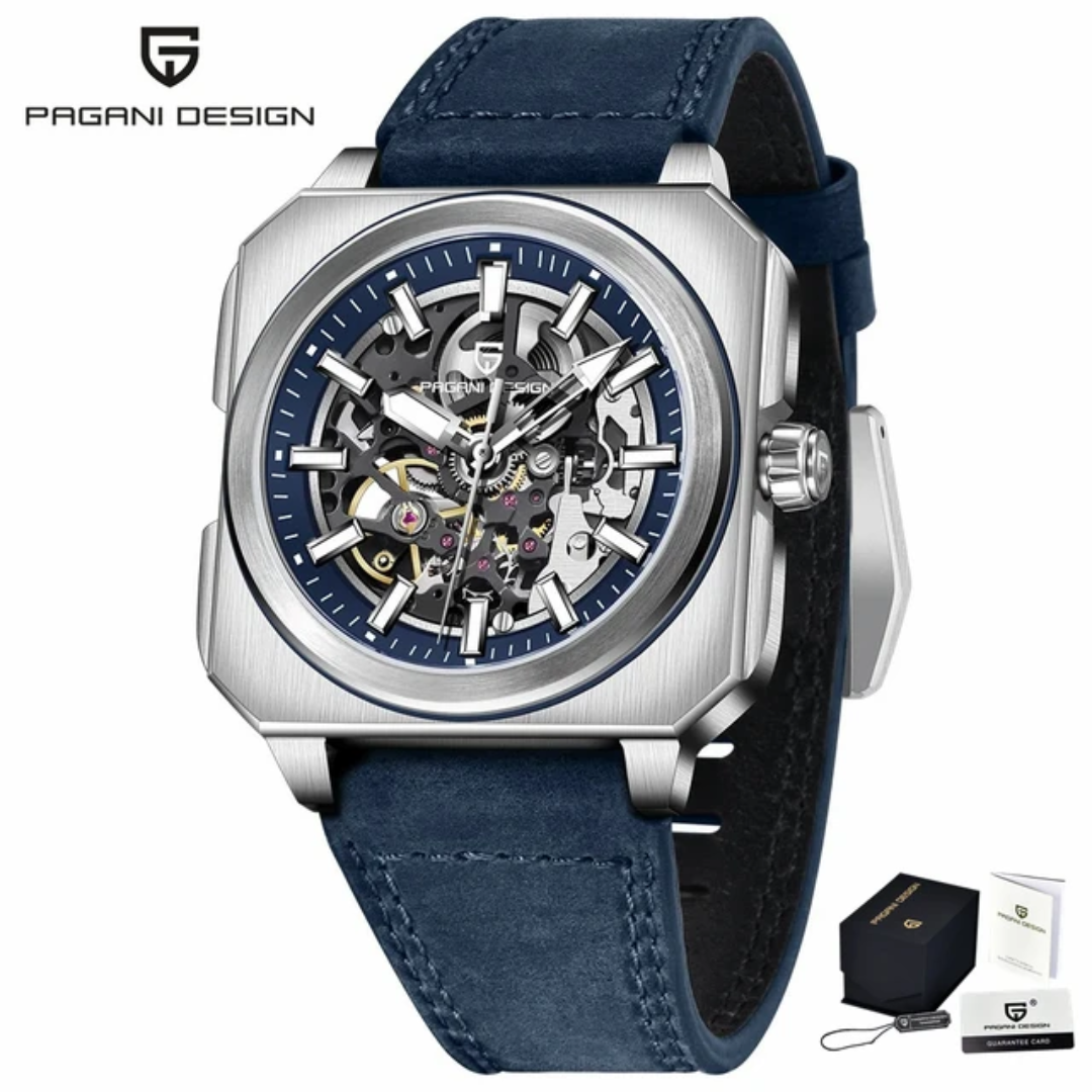 Pagani Design PD-1791 – Automatic Tourbillon Watch for Men | Sapphire, 48mm and 5 Bar