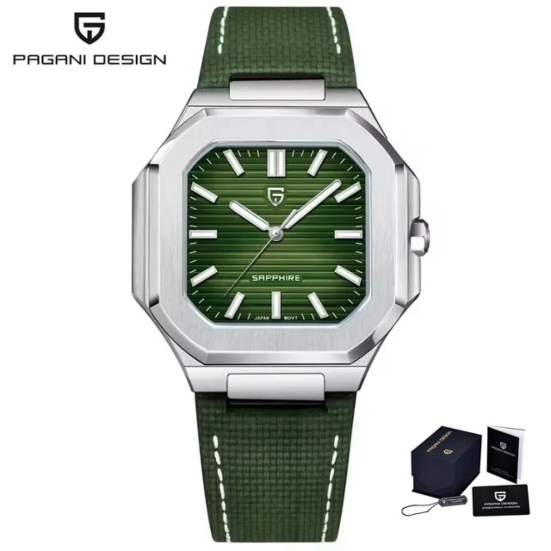 Pagani Design PD-YS019 | Cuarzo Japonés TMI VH31 | Cristal Zafiro AR | 50M